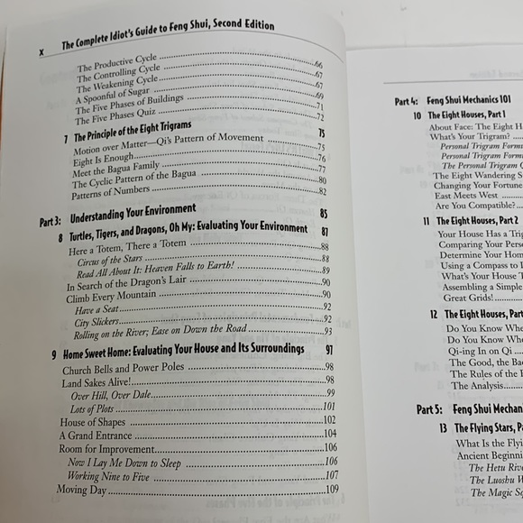 Book | The Complete Idiot’s Guide To FENG SHUI Second Edition Hints Guidance NEW - Picture 10 of 16